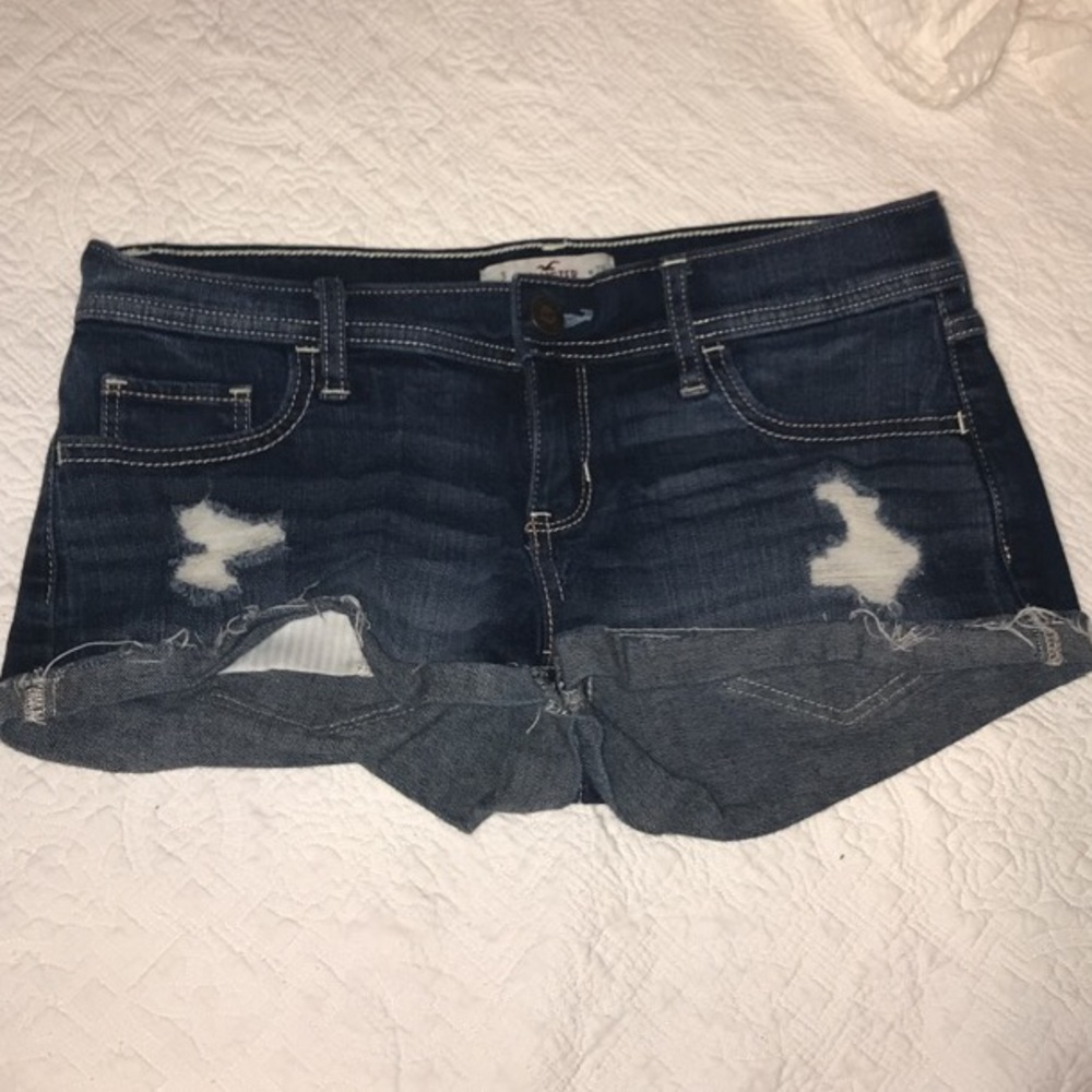 HOLLISTER DENIM SHORTS - Picture 1 of 4